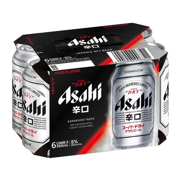 圖片 ASAHI/朝日啤酒超爽系列生啤500mlx24罐整箱装 日式生（鲜）啤酒